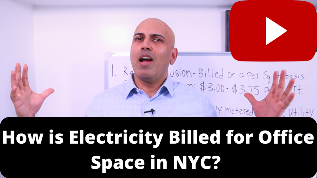 How is Electricity billed for office space in NYC? - Sky New York Realty